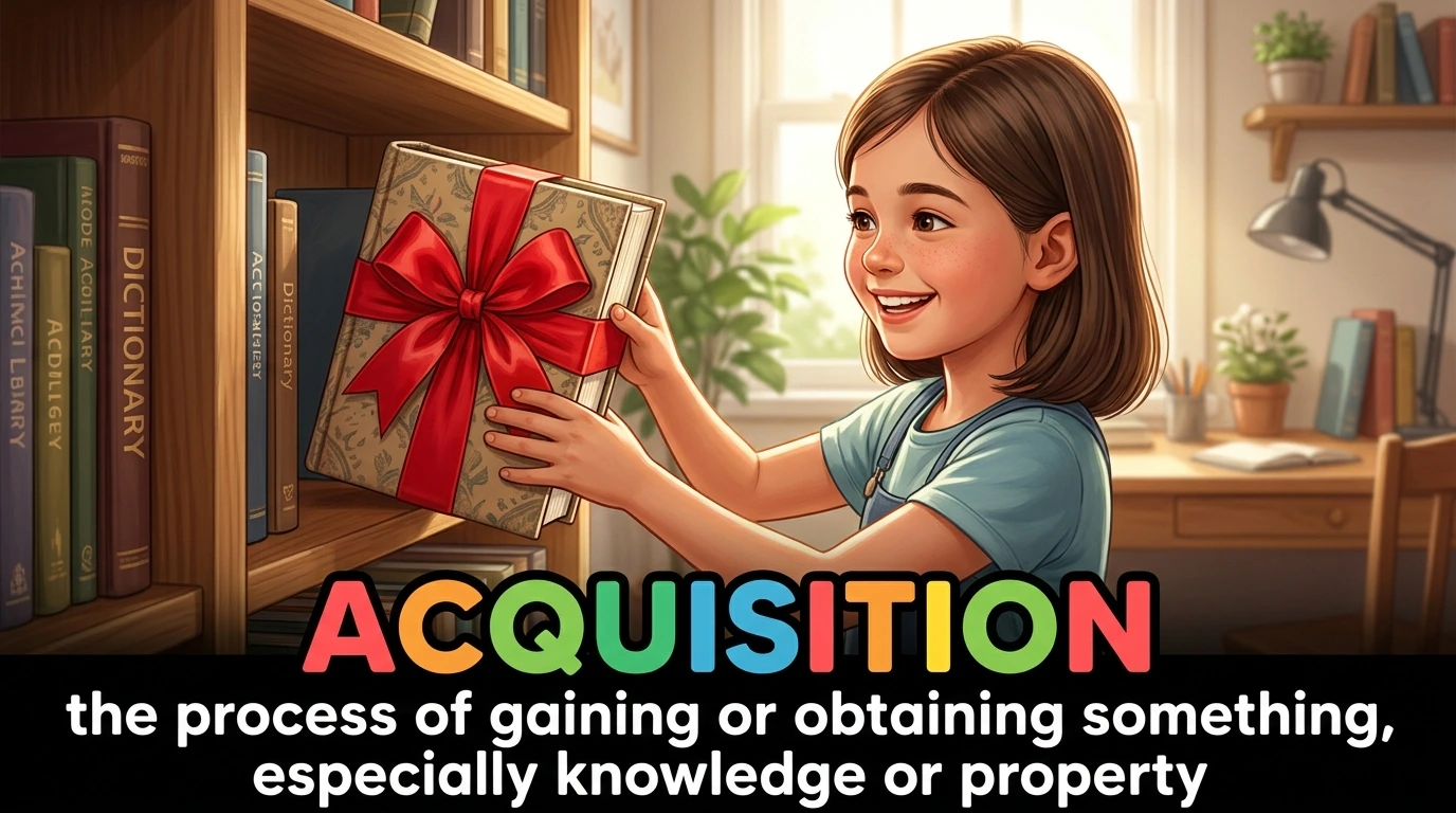 English Illustration for acquisition